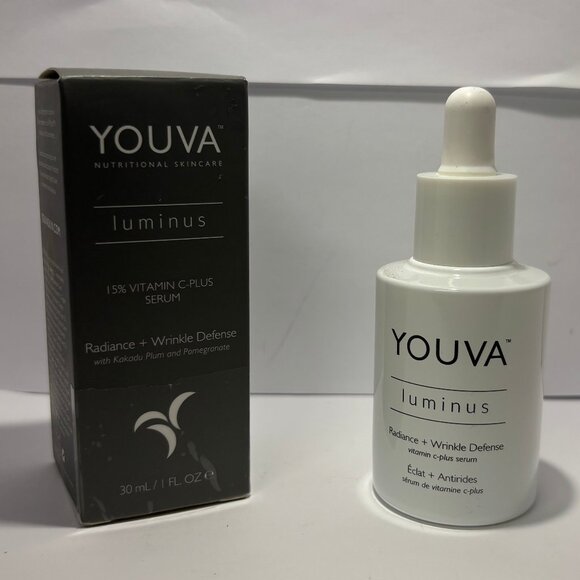 Youva Nutritional Skincare Luminus Vitamin C+ Serum Radiance+Wrinke Defense 30ml - Picture 1 of 3